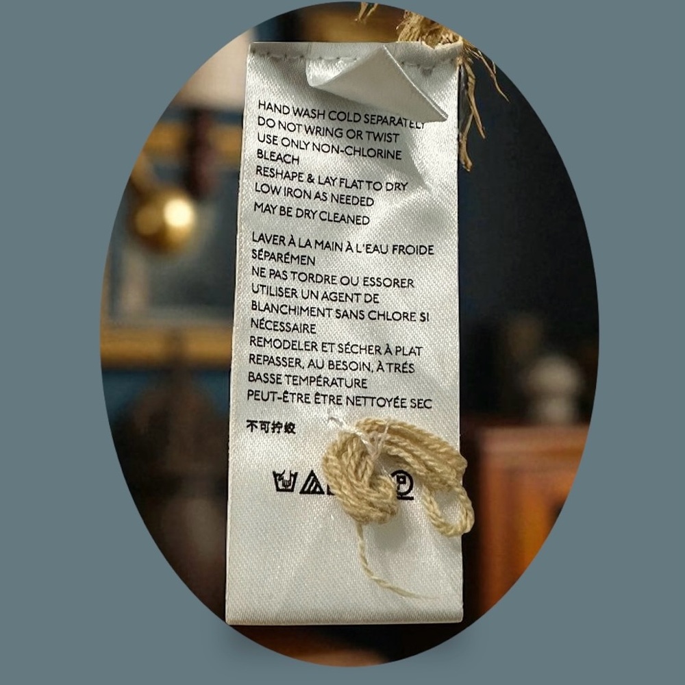 Anthropologie Long Line Knit Open Cardigan Sweater. Beige. Size: M 
(Oversized) - Picture 7 of 11